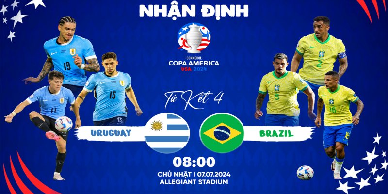 Dự kiến đội hình ra sân giữa hai đội Brazil vs Uruguay